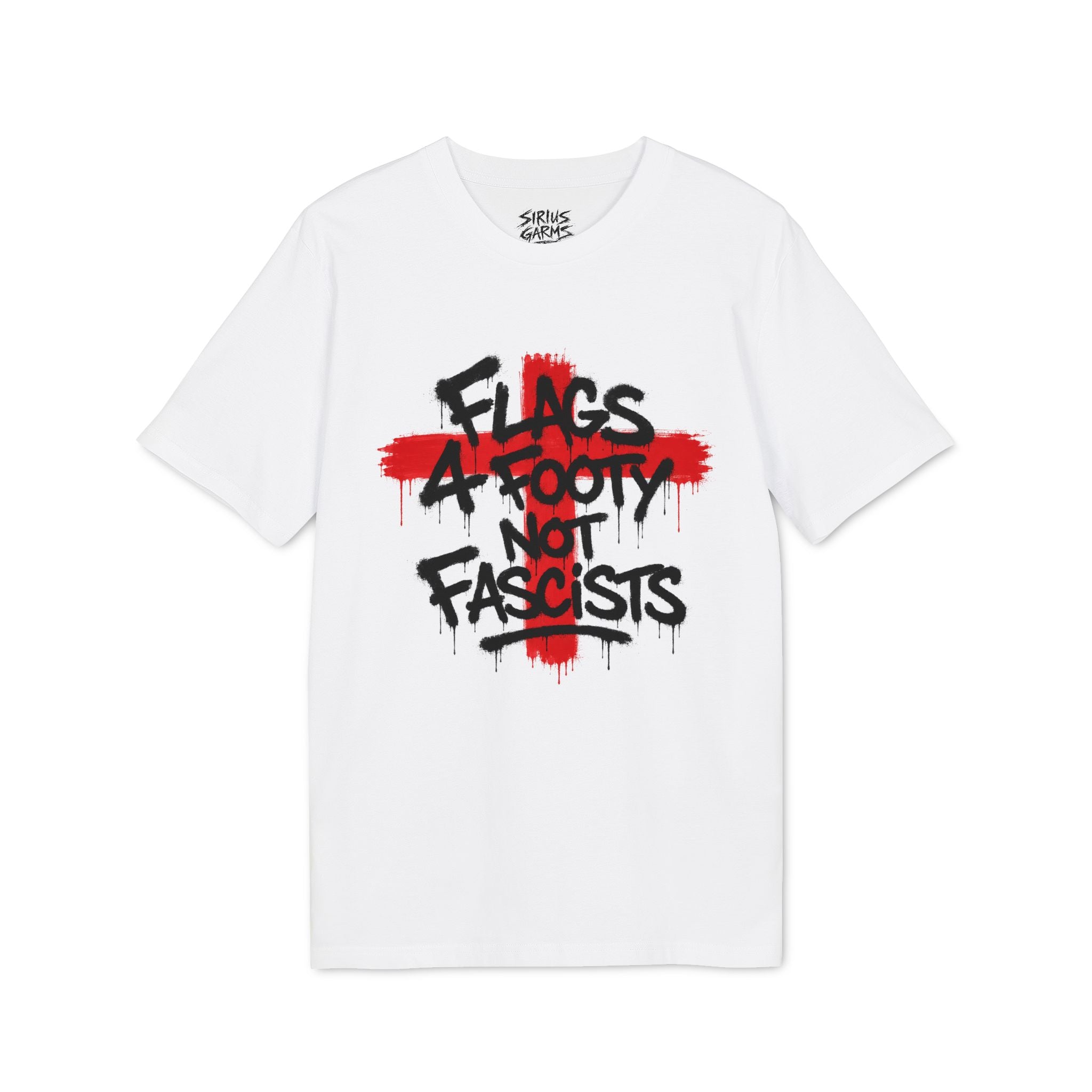 Flags 4 Footy, Not Fascists Tee